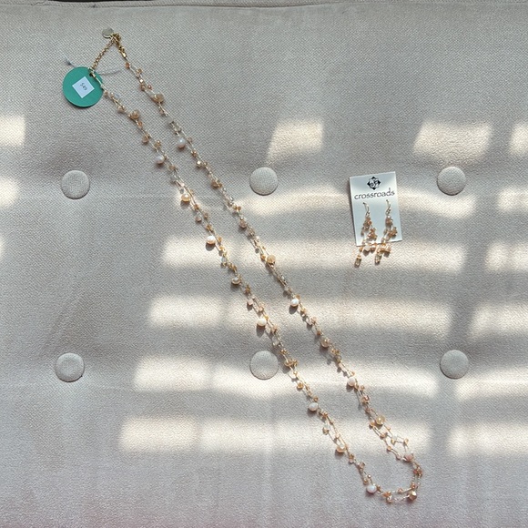 NWT! Crossroads necklace $49 and earring $25 set - Picture 1 of 4
